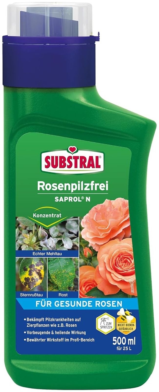 500ml Substral Rosenpilzfrei SAPROL N Konzentrat 500ml Substral Rosenpilzfrei SAPROL N Konzentrat
