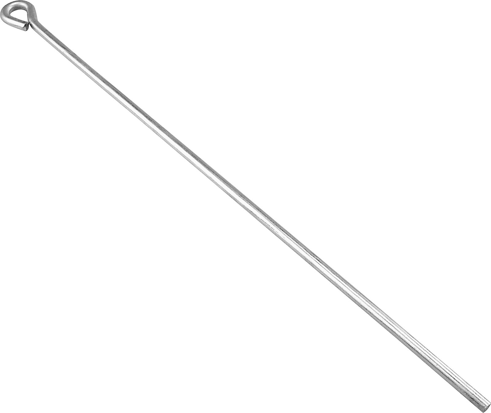 100 Stück Abhängedraht 125 mm mit Öse, verzinkt