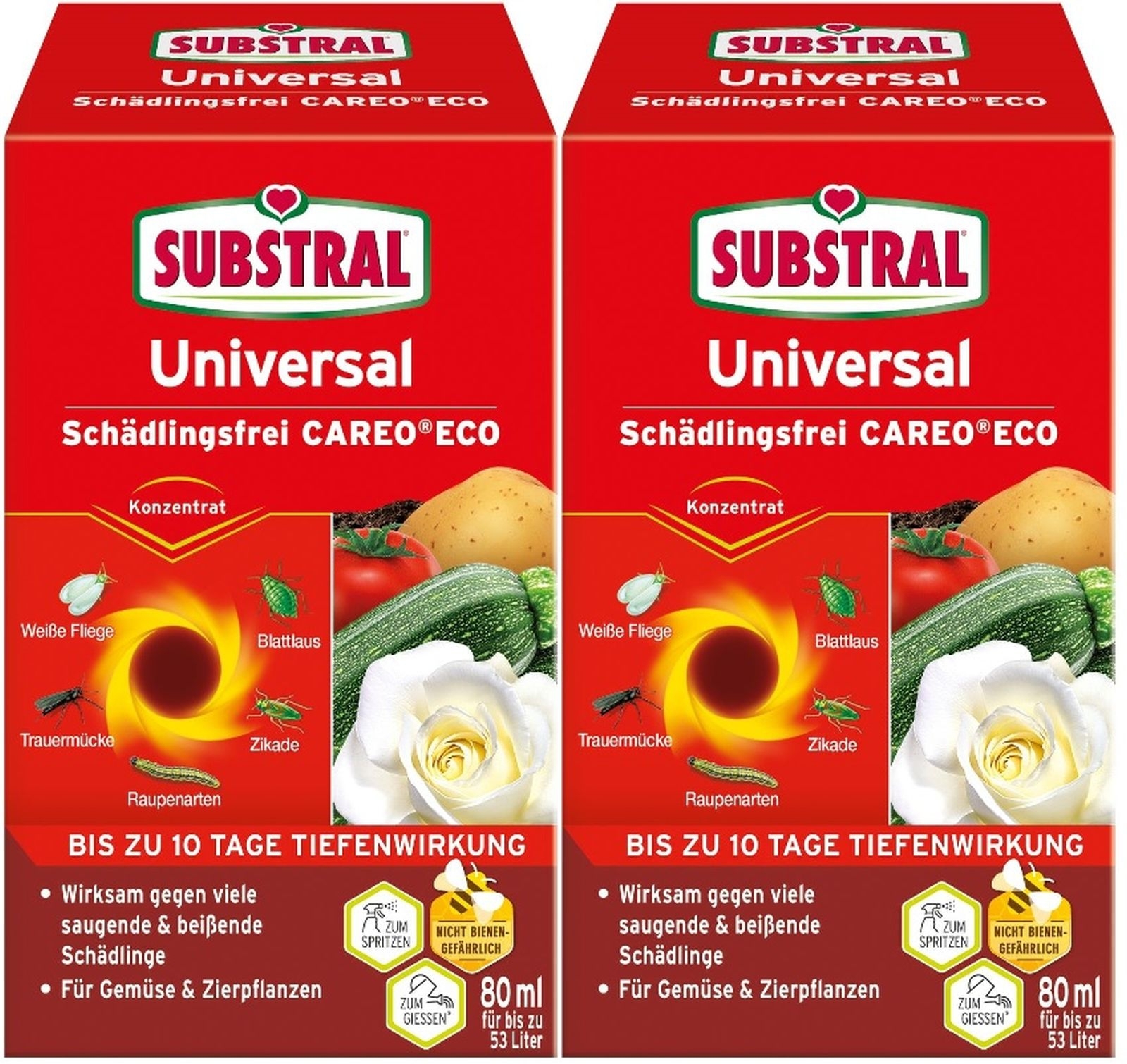 2 X 80ml Substral®Universal Schädlingsfrei Careo