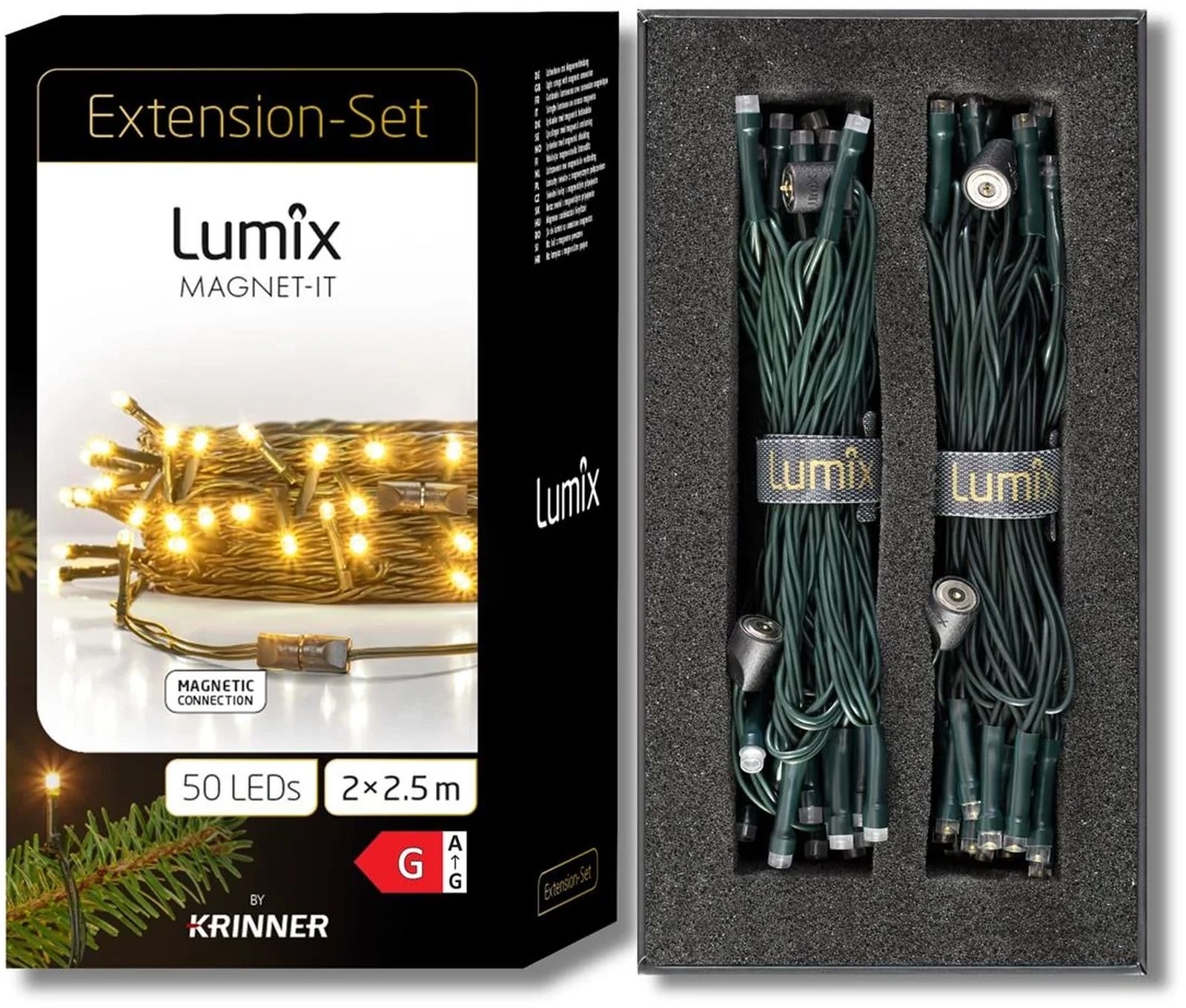 Lumix Magnet-it warm-white Erweiterungs-Set Lumix Magnet-it warm-white Erweiterungs-Set