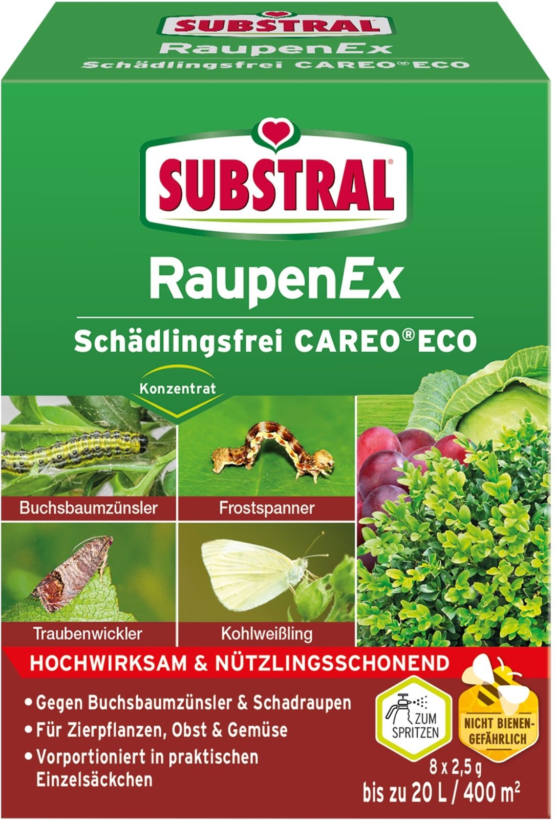 20g Substral Naturen®RaupenEX Schädlingsfrei Ca 20g Substral Naturen®RaupenEX Schädlingsfrei Ca