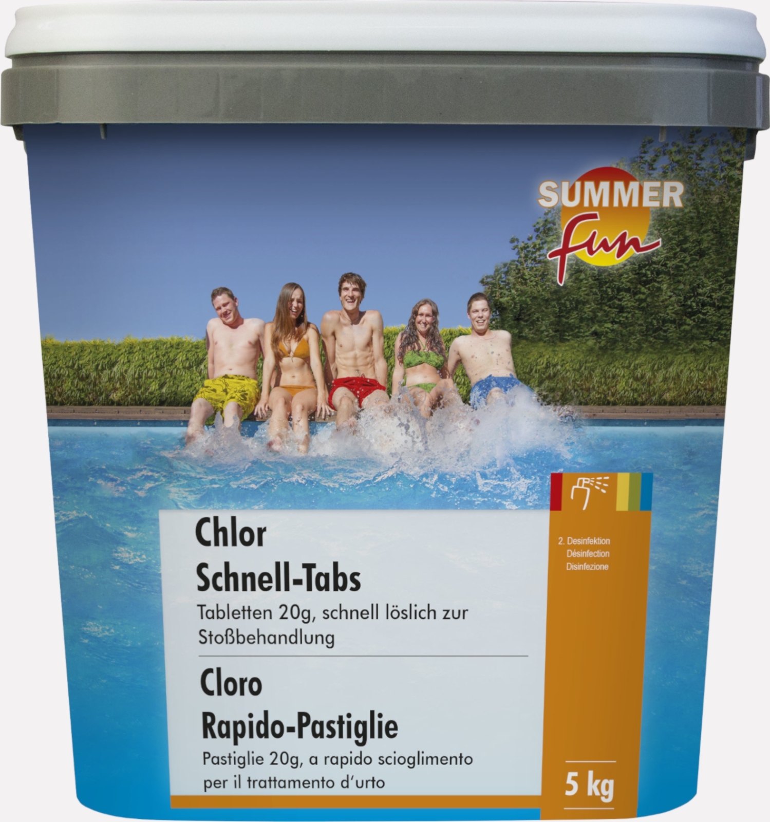 5 kg Chlor-Schnell-Tabs