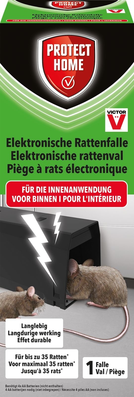 Protect Home Elektronische Rattenfalle Protect Home Elektronische Rattenfalle