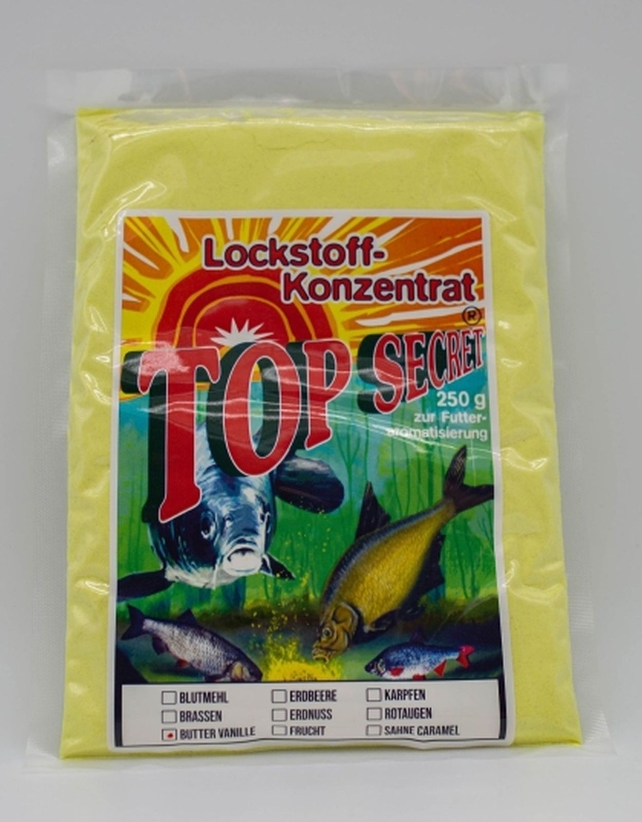 Top Secret Lockstoffkonzentrat BUTTER/VANILLE 250g