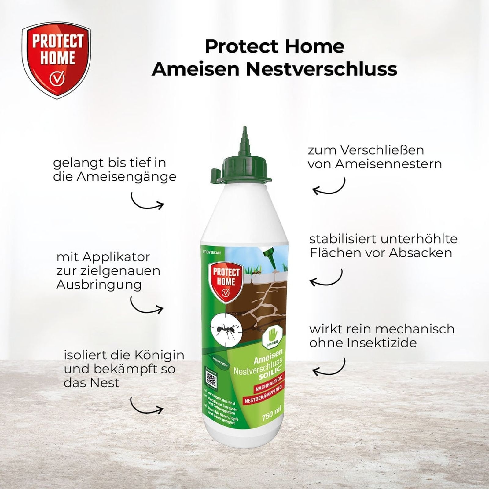 750ml Ameisen Nestverschluss