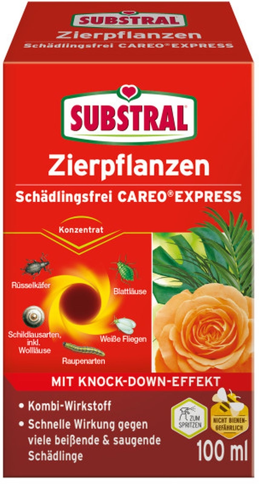 100ml EXPRESS Zierpflanzen Schädlingsfrei CAREO