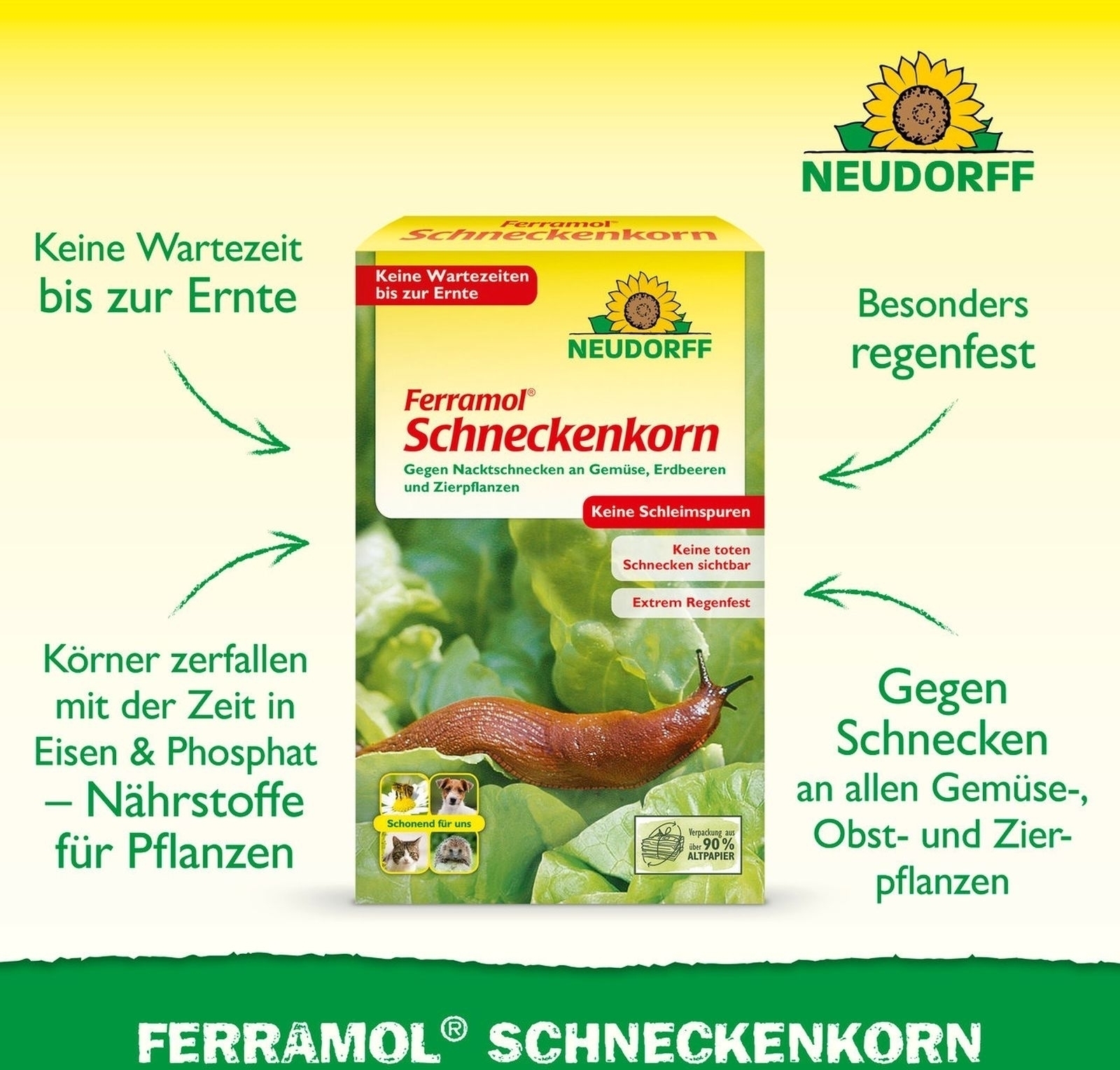 5 X 1kg Ferramol Schneckenkorn 5 X 1kg Ferramol Schneckenkorn