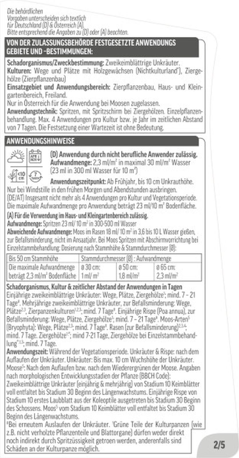 500ml Roundup EXPRESS Konzentrat