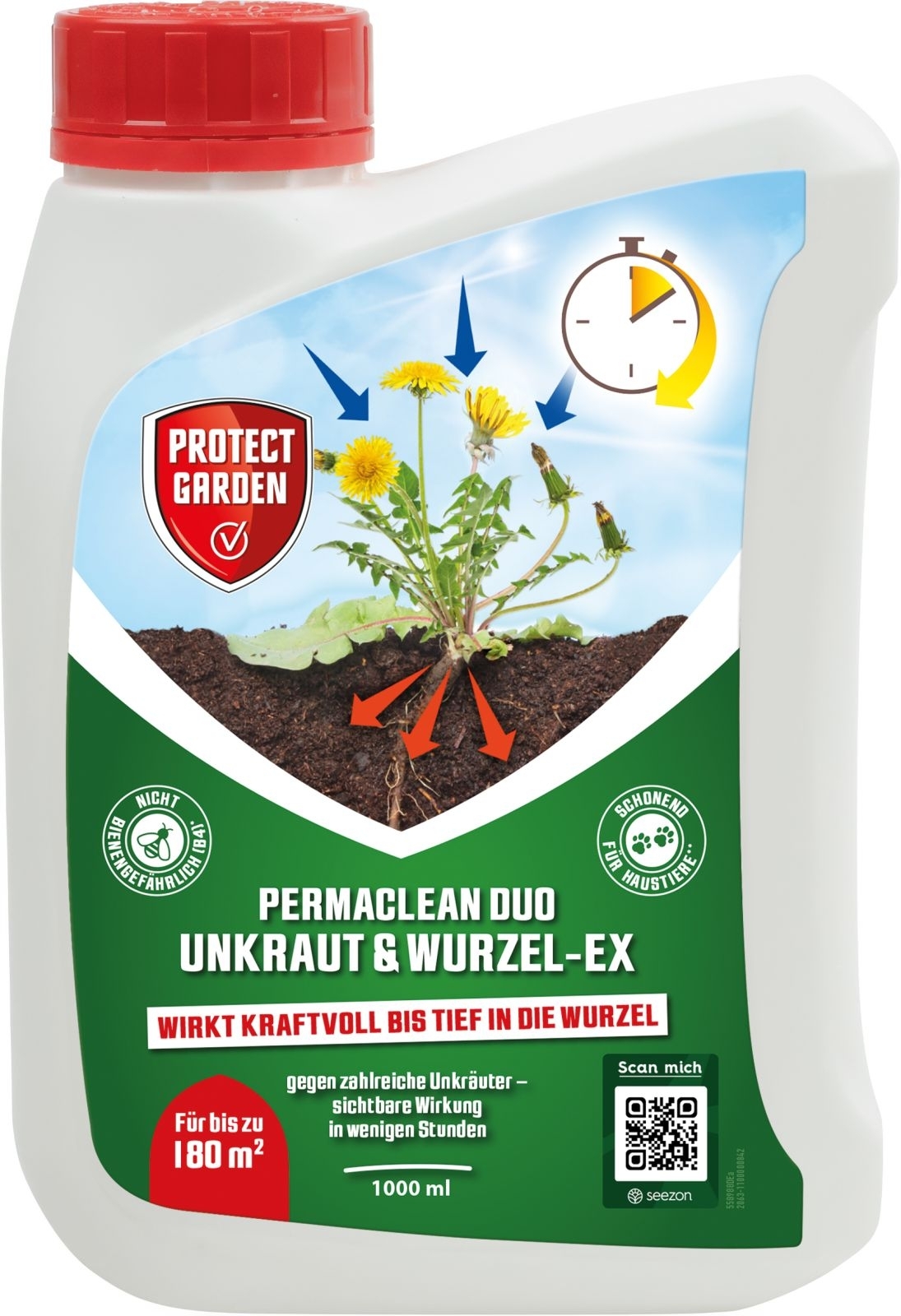 1l Permaclean Duo Unkraut & Wurzel-Ex