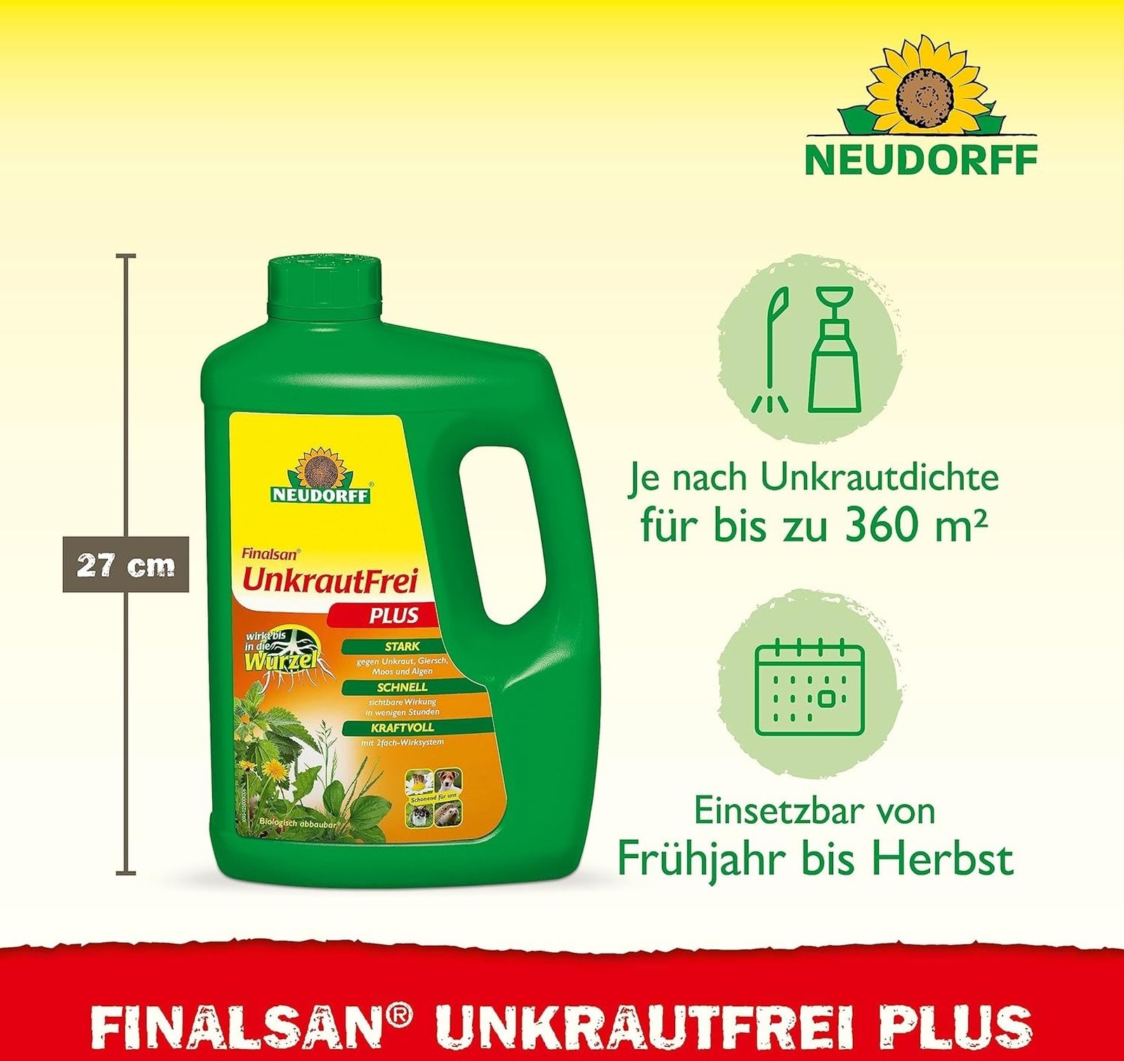 NEUDORFF 2l Finalsan UnkrautFrei Plus NEUDORFF 2l Finalsan UnkrautFrei Plus