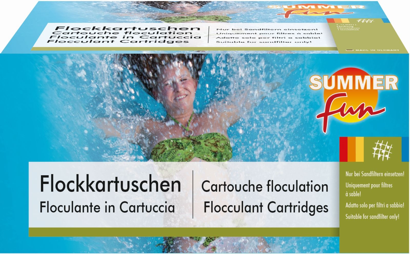 Flockungskartuschen 8er Pack 1kg
