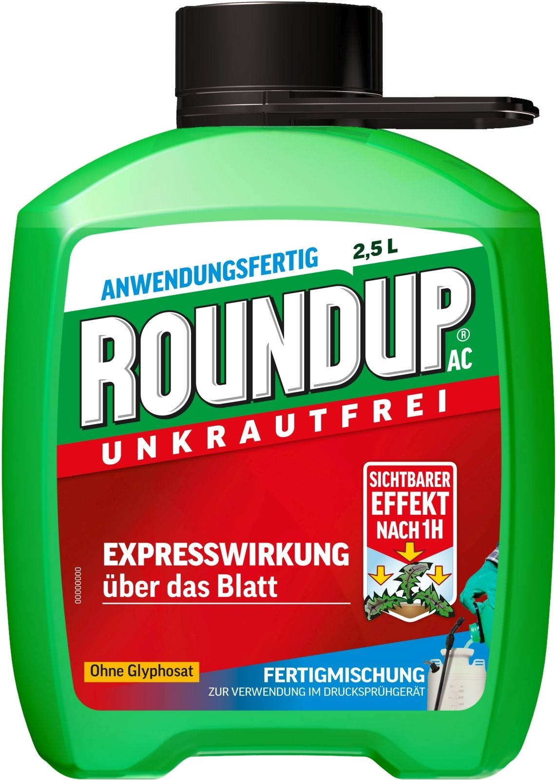 2,5 L Roundup AC Fertigmischung ohne Glyphosat