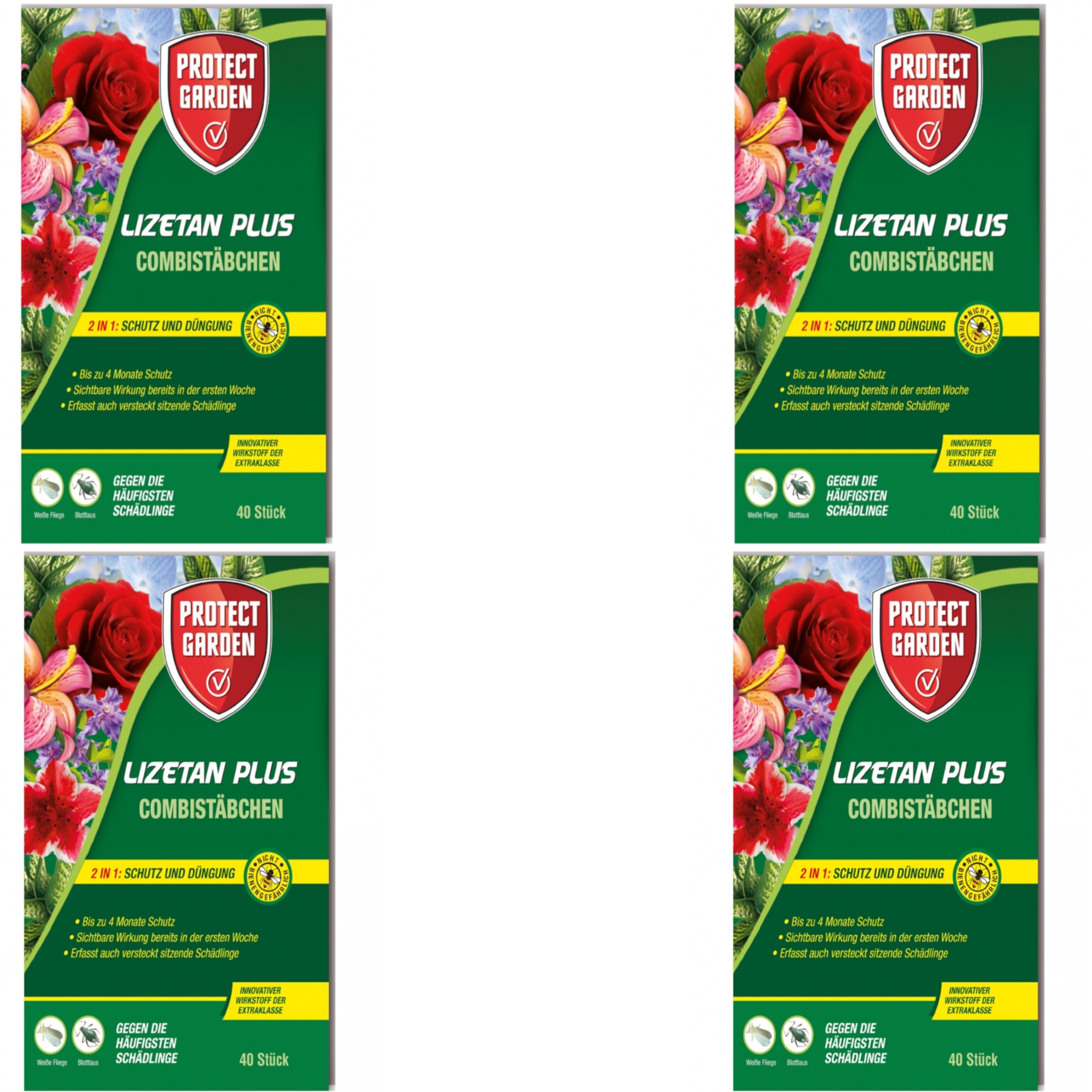 Protect Garden Lizetan Plus Combistäbchen (160Stk) Protect Garden Lizetan Plus Combistäbchen (160Stk)