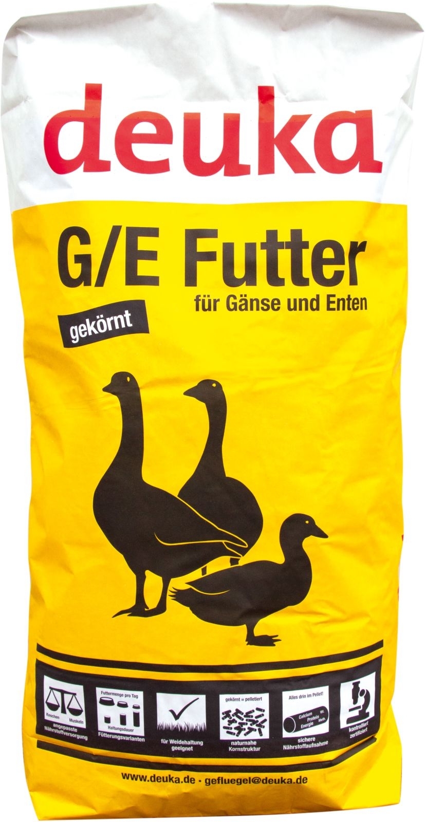 25 kg Gänse-Enten Futter gekörnt G/E