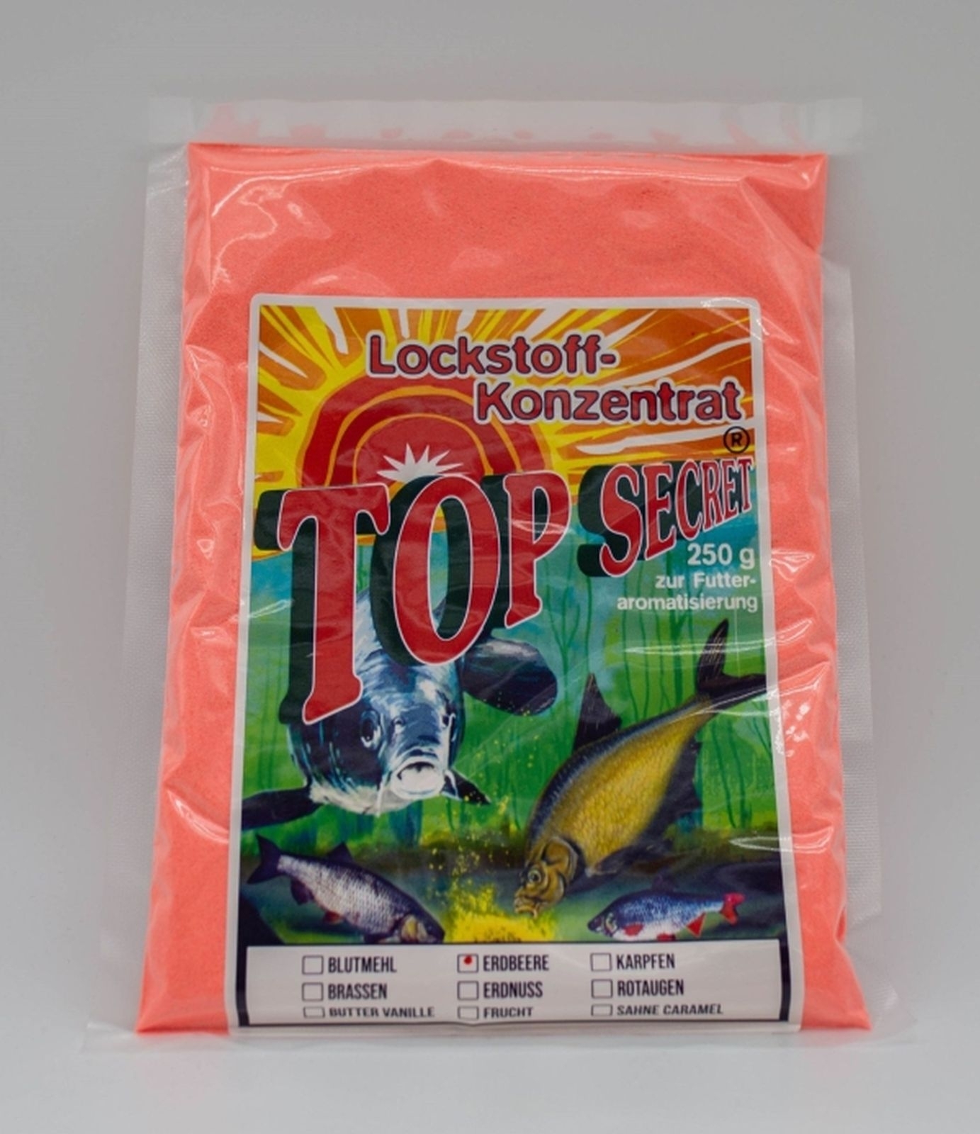 Top Secret Lockstoffkonzentrat ERDBEERE 250g