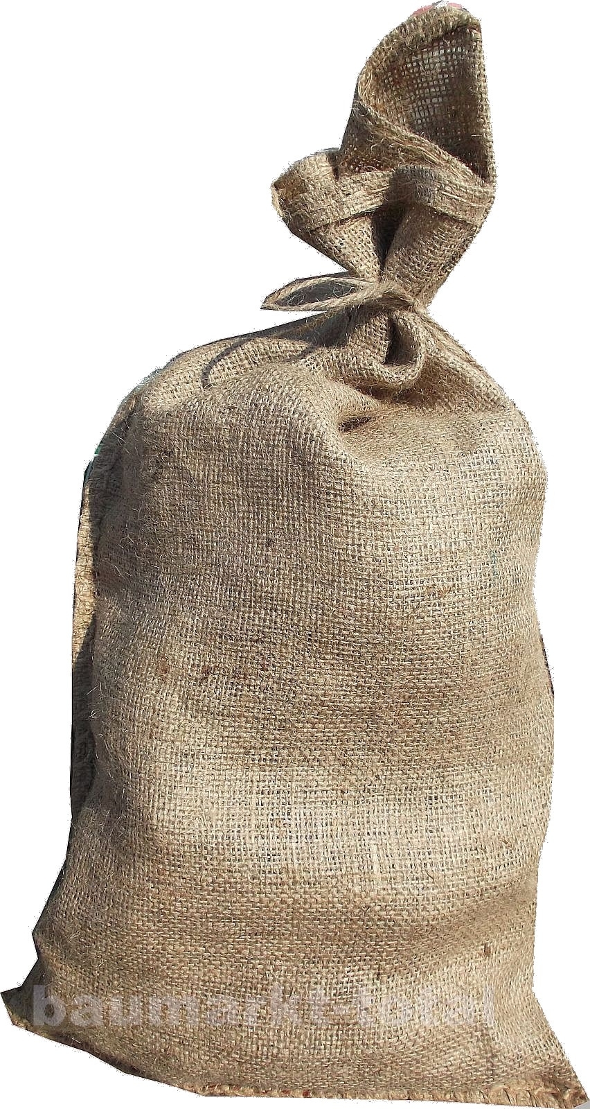 Sandsack Jute 20 kg 30x60 cm, mit Bindeband 60 cm