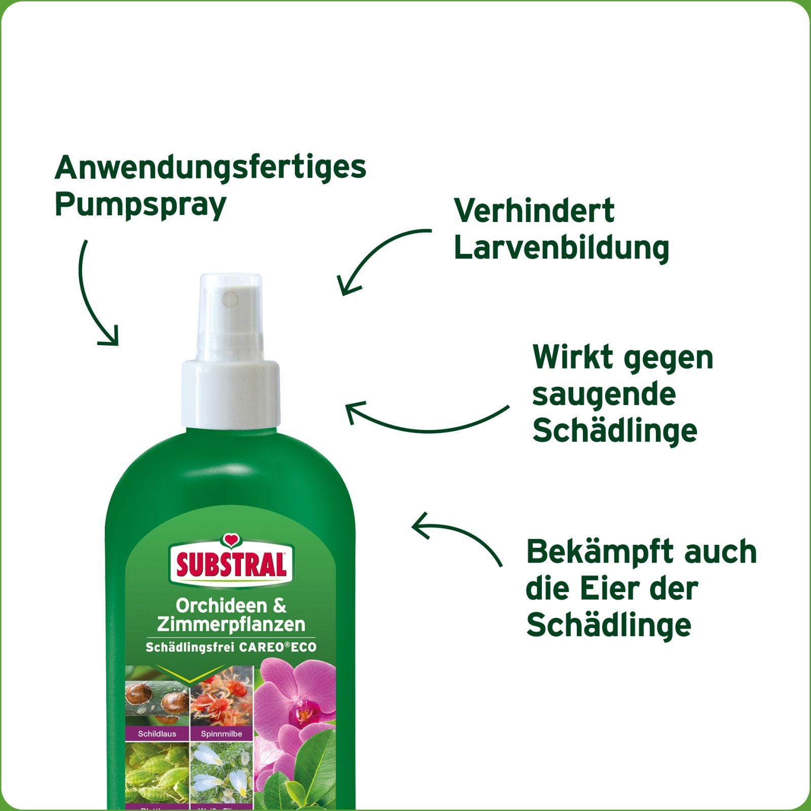 300ml Substral Orchideen & Zimmerpflanzen ECO
