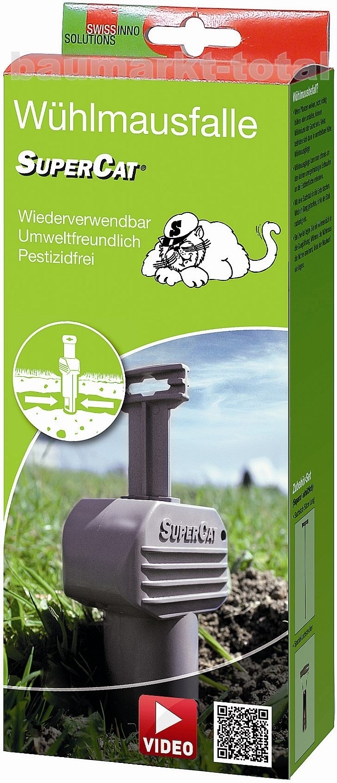 Wühlmausfalle SuperCat Wühlmausfalle SuperCat