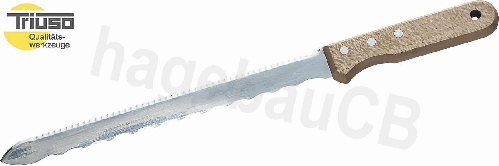 Dämmstoffmesser 280mm, rostfreie Edelstahlklinge, Dämmstoffmesser 280mm, rostfreie Edelstahlklinge,