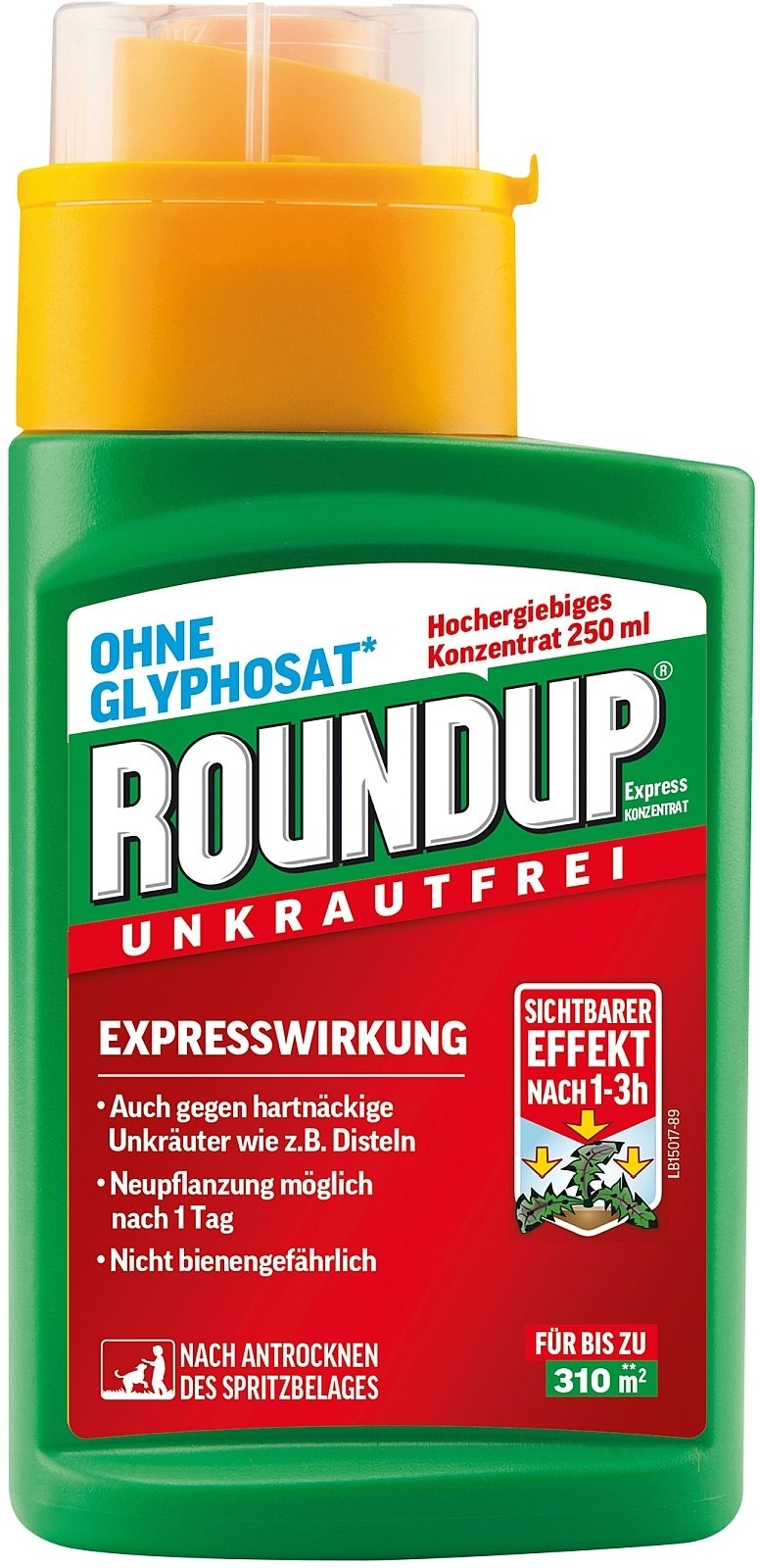 250 ml Roundup EXPRESS Konzentrat