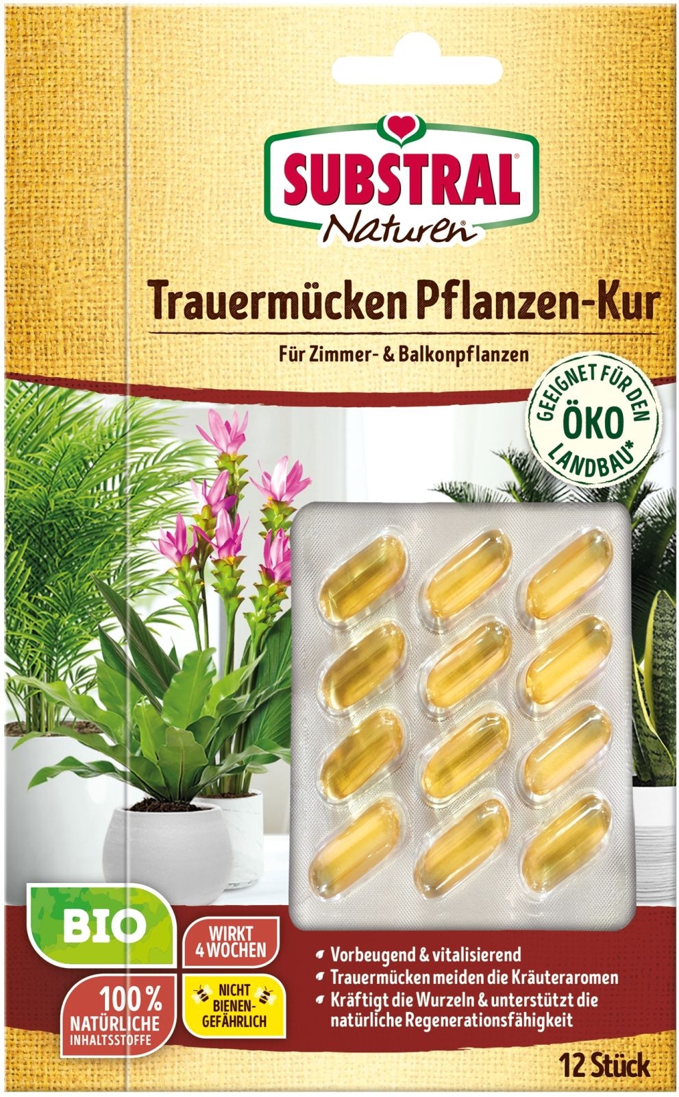 12 ml Substral Naturen®Trauermücken Pflanzen-Kur 12 ml Substral Naturen®Trauermücken Pflanzen-Kur