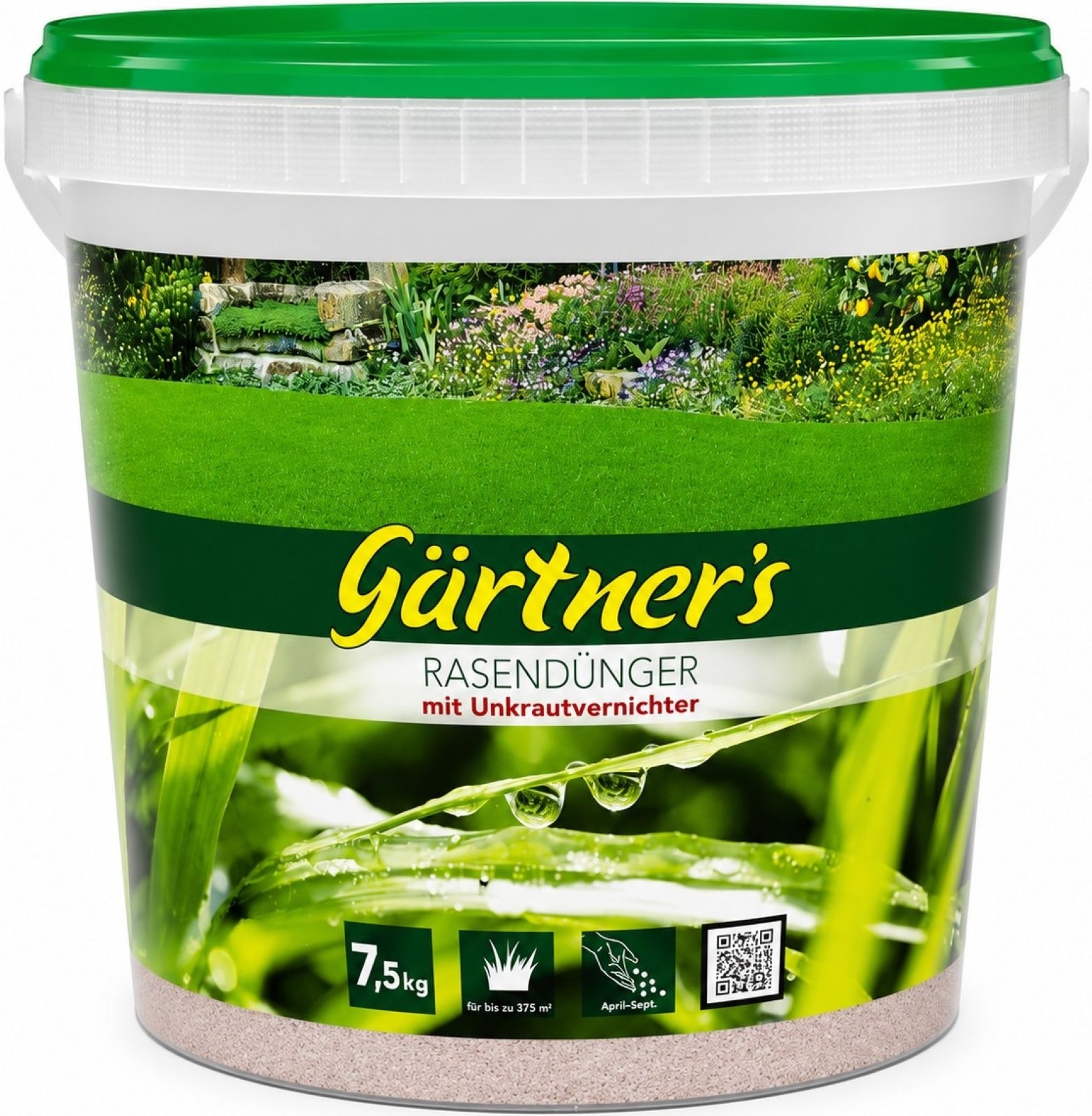 Gärtners Rasendünger mit Unkrautvernichter 7,5 kg