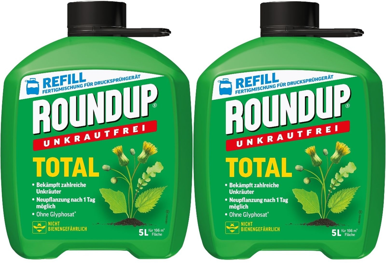 2 X 5L Roundup®Unkrautfrei Total 2 X 5L Roundup®Unkrautfrei Total