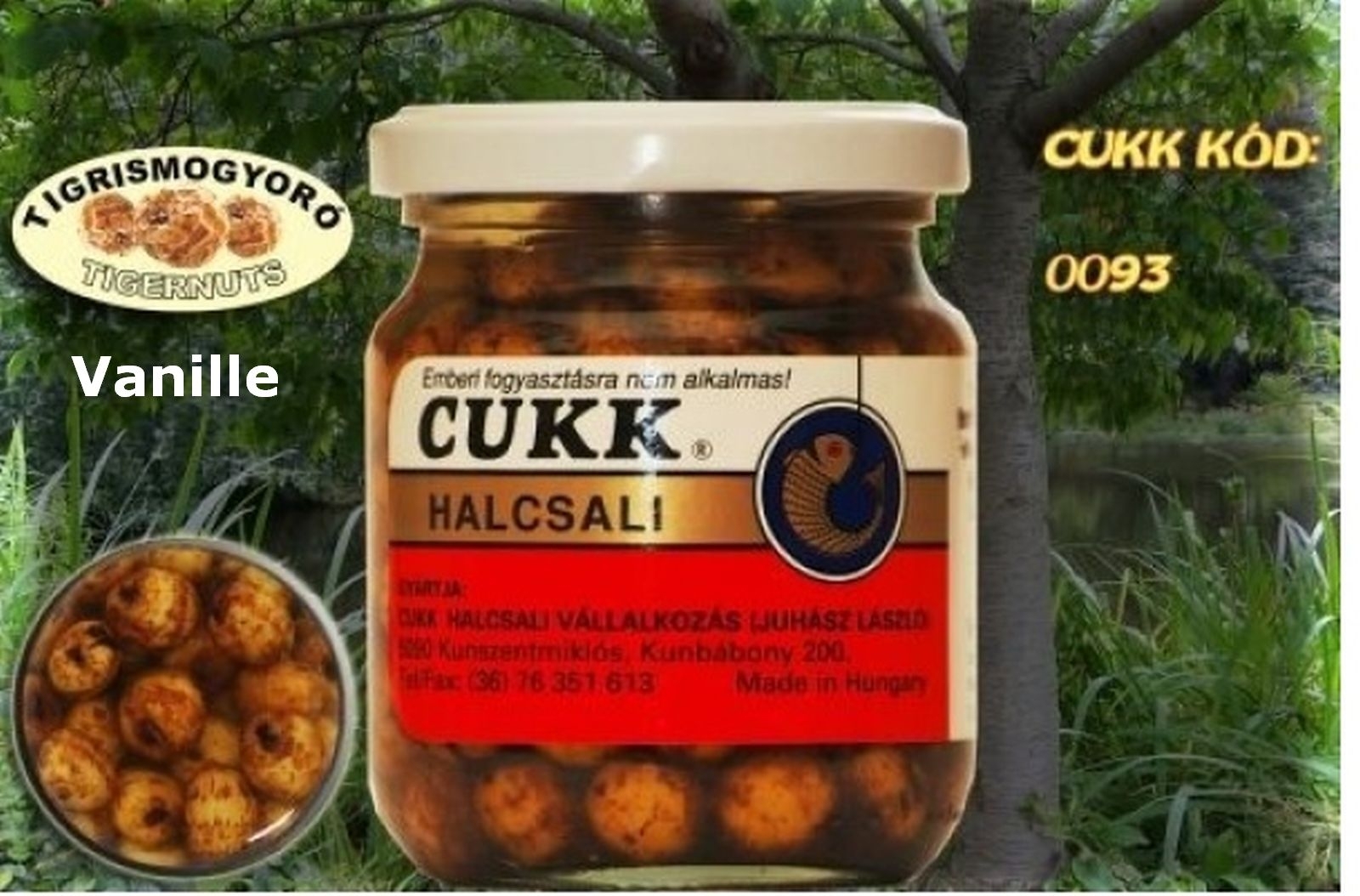 Tigernüsse gekocht VANILLE 125g Tigernüsse gekocht VANILLE 125g