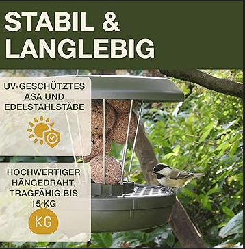 Vogel-Futtersilo SMART BIRDS Lucerne blau