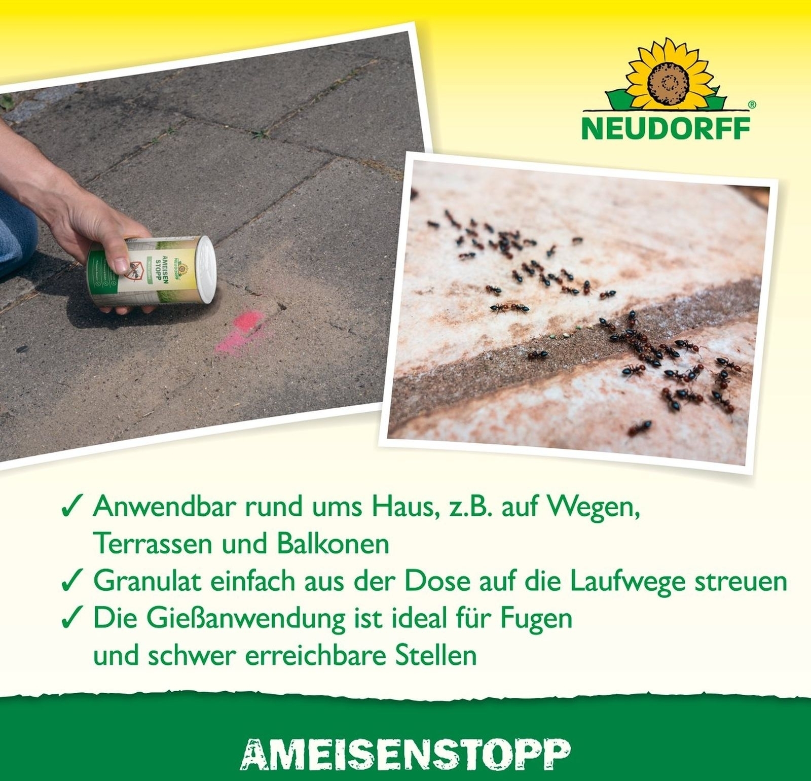 3 X 300g NEUDORFF AmeisenStopp 3 X 300g NEUDORFF AmeisenStopp