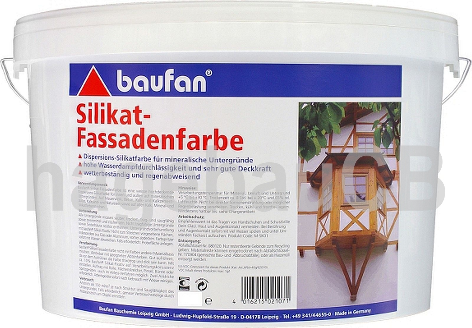 10l bauf. Silikatfassadenfarbe