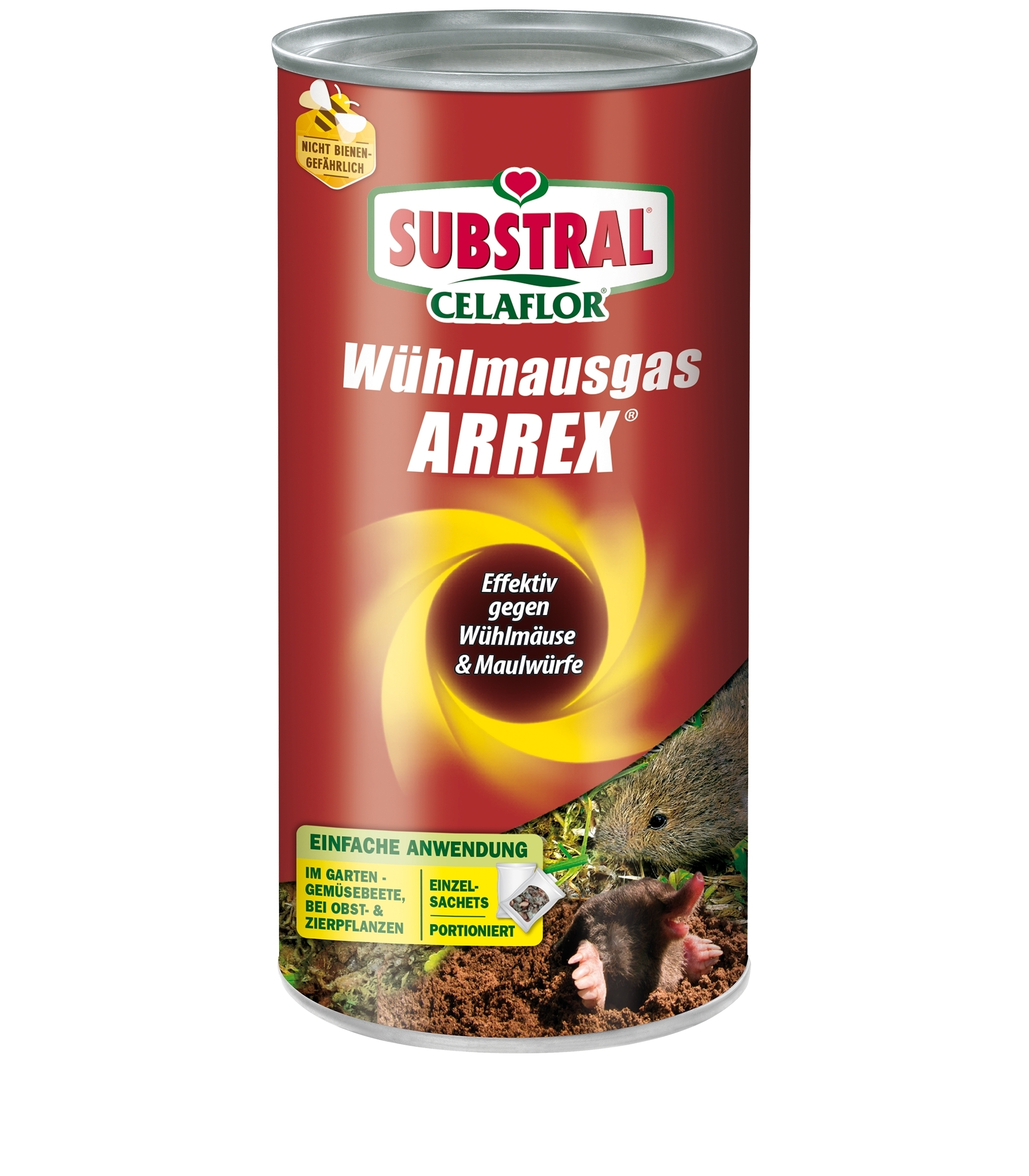 250 g Wühlmaus Gas Arrex Celaflor