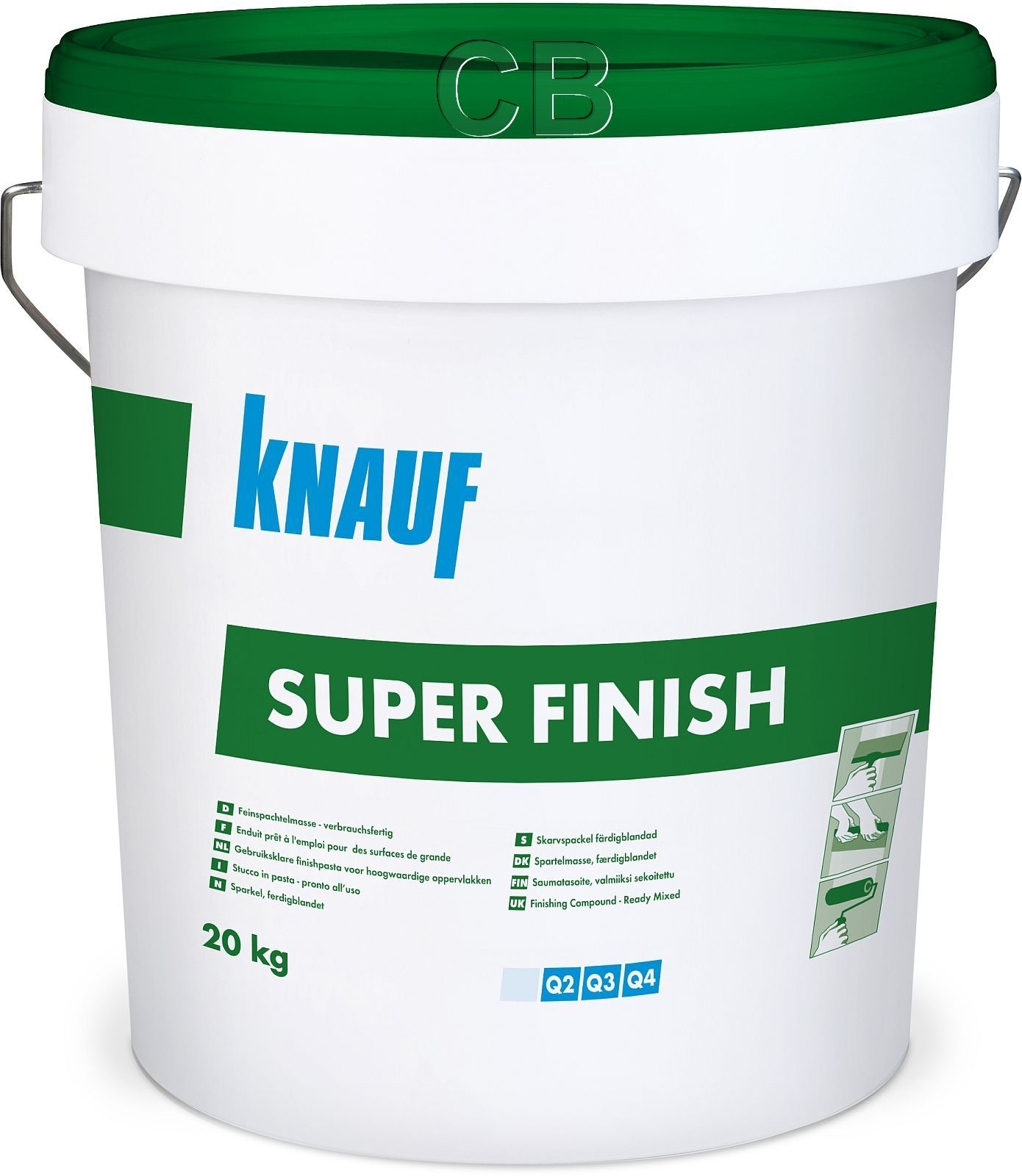 20kg Knauf Super Finish Spachtelmasse 20kg Knauf Super Finish Spachtelmasse