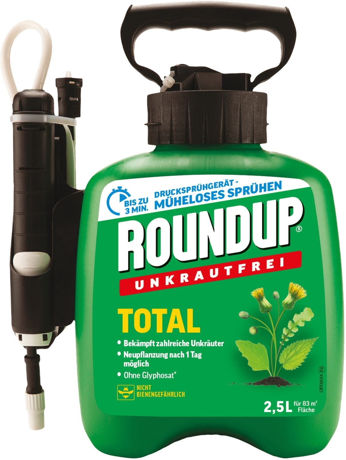 2,5 LRoundup®Unkrautfrei TOTAL 2,5 LRoundup®Unkrautfrei TOTAL