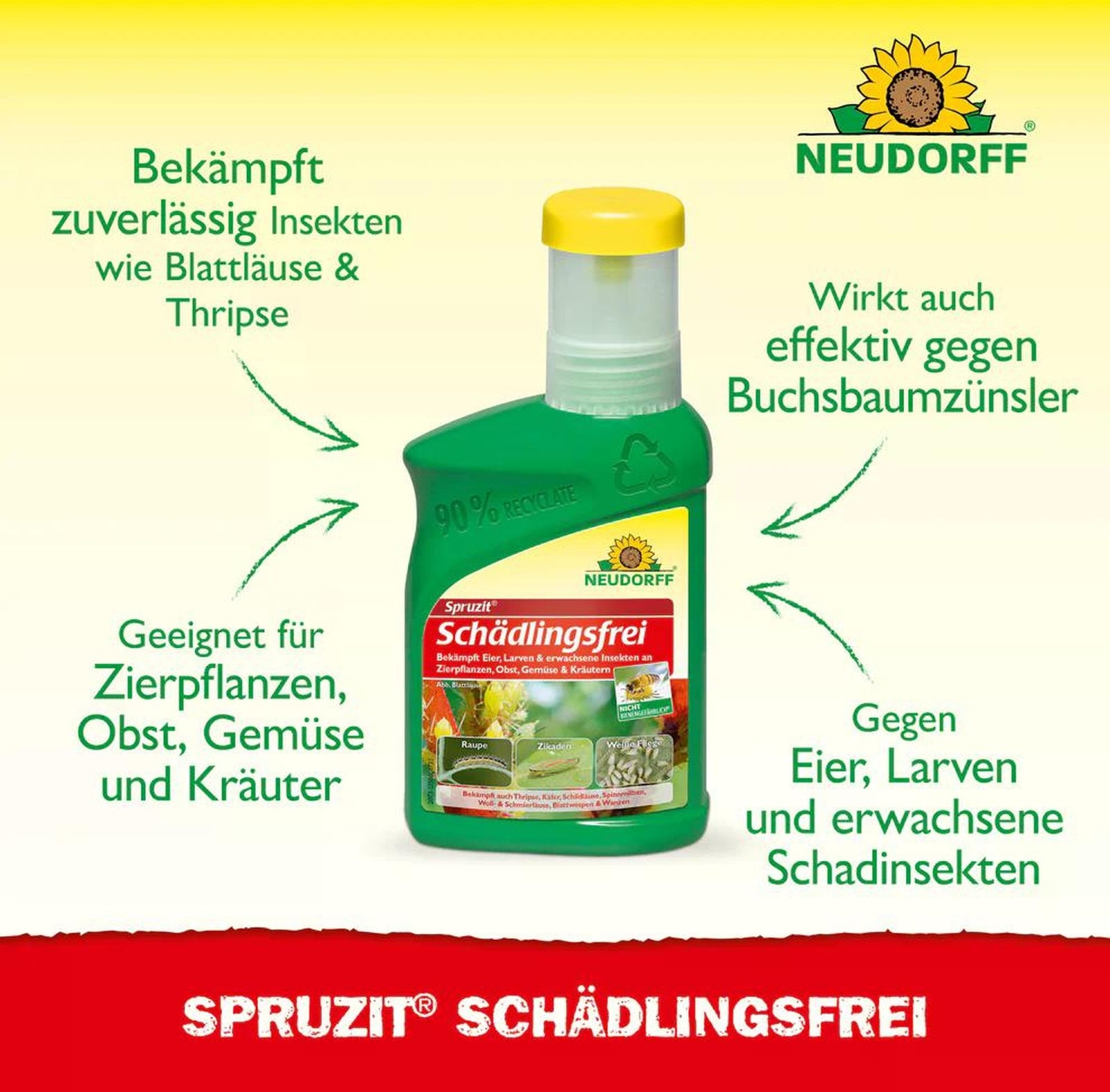 NEUDORFF Spruzit KONZENTRAT Schädlingsfrei 250ml
