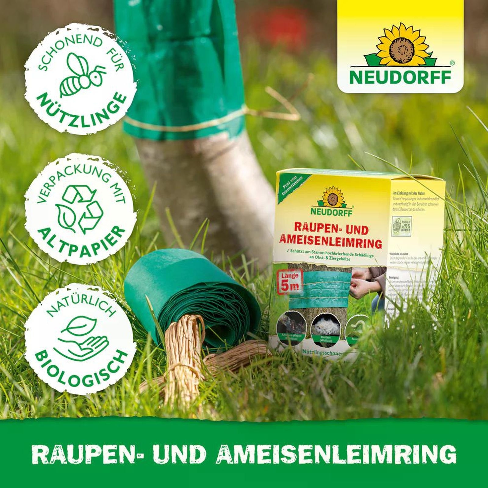 NEUDORFF Raupen- und Ameisen­Leimring 3m