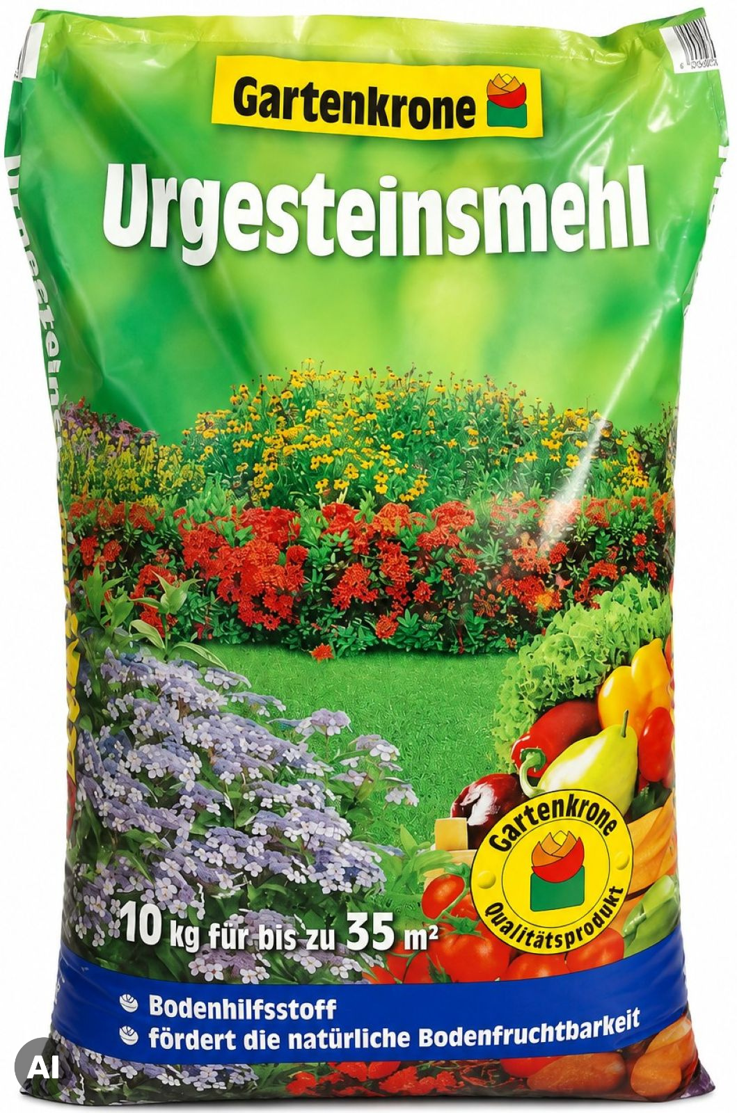 Gartenkrone Urgesteinsmehl 10 kg Gartenkrone Urgesteinsmehl 10 kg