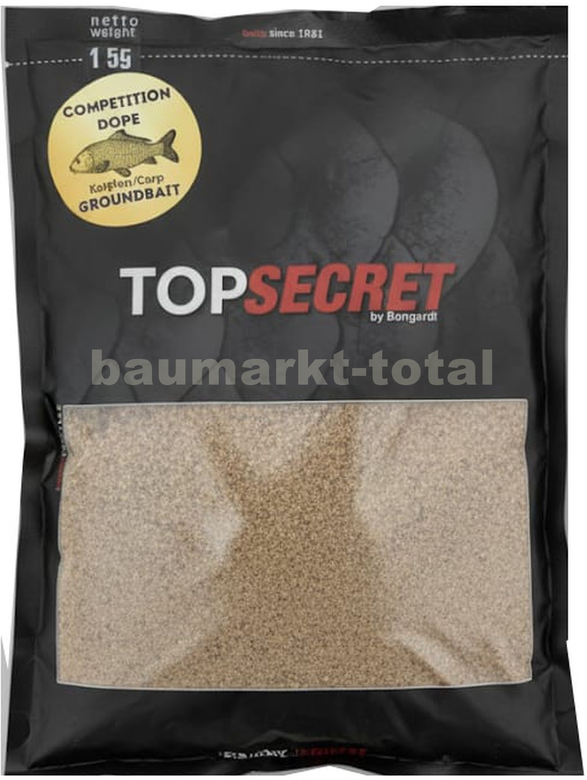 1 kg Karpfen Groundbait Top Secret