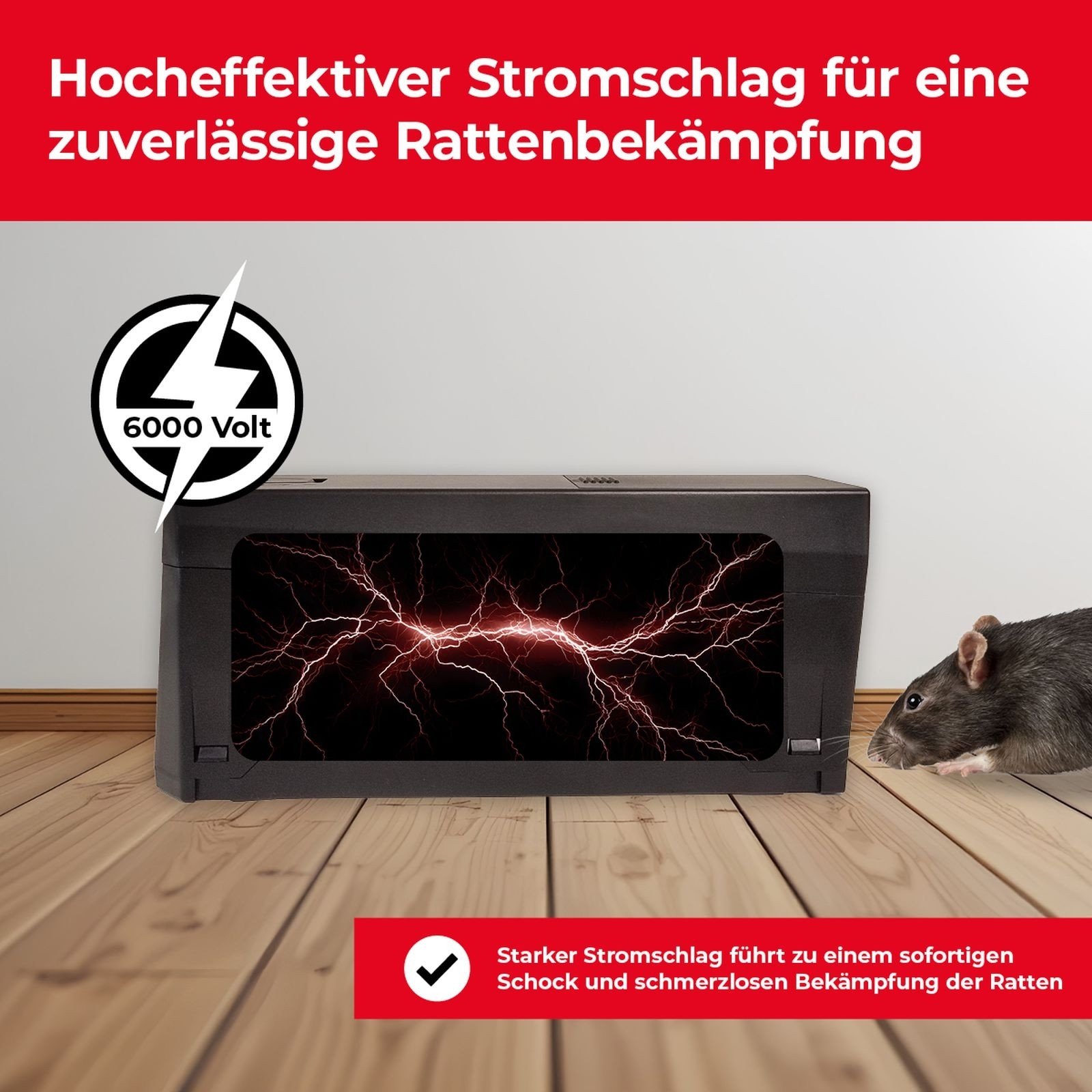 Protect Home Elektronische Rattenfalle Protect Home Elektronische Rattenfalle