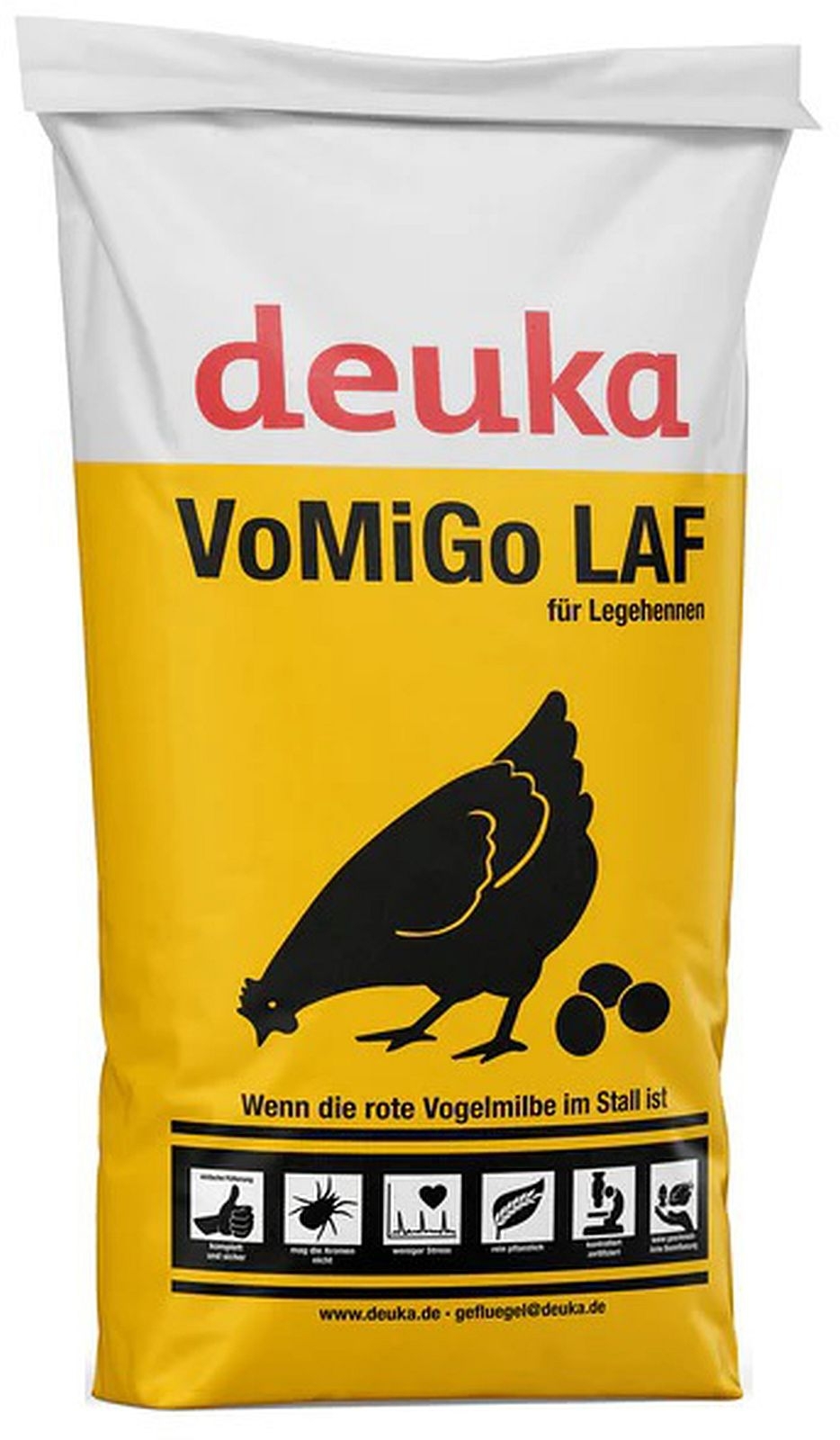 GEKÖRNT 25 kg Deuka VoMiGo LAF (Huhn) GEKÖRNT