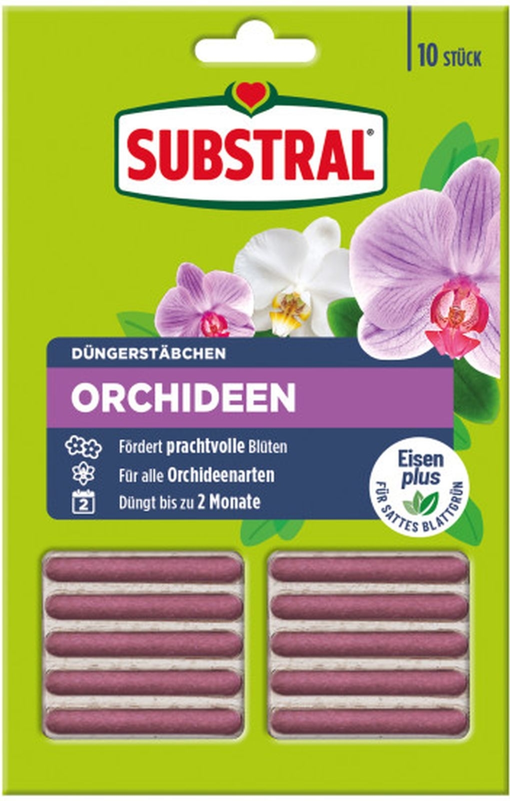 10 Stk. Orchideen Dünger Stäbchen 10 Stk. Orchideen Dünger Stäbchen
