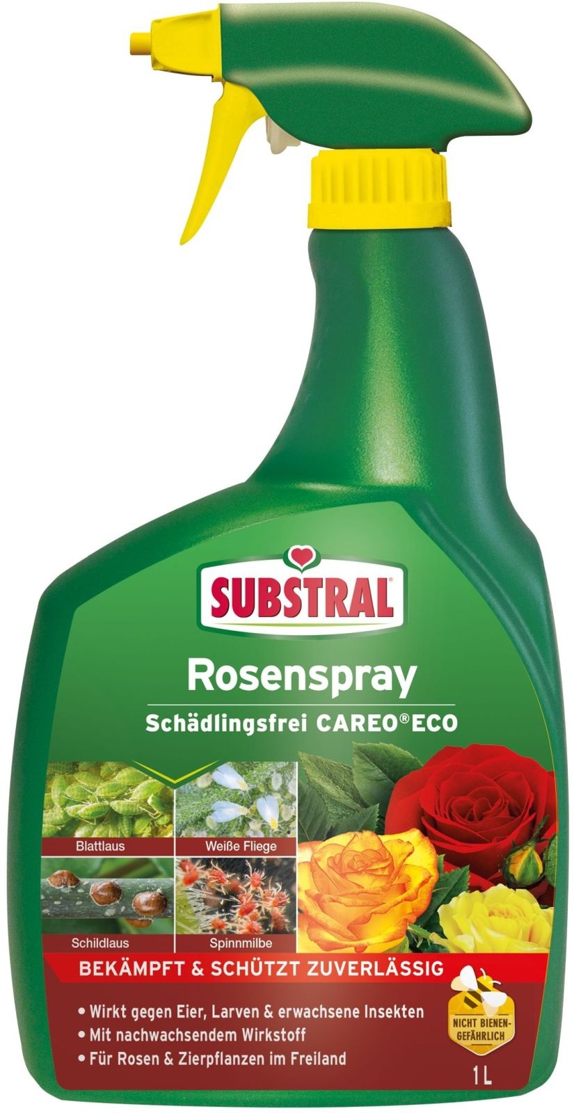 1L Substral®Rosenspray Schädlingsfrei Careo Eco 1L Substral®Rosenspray Schädlingsfrei Careo Eco