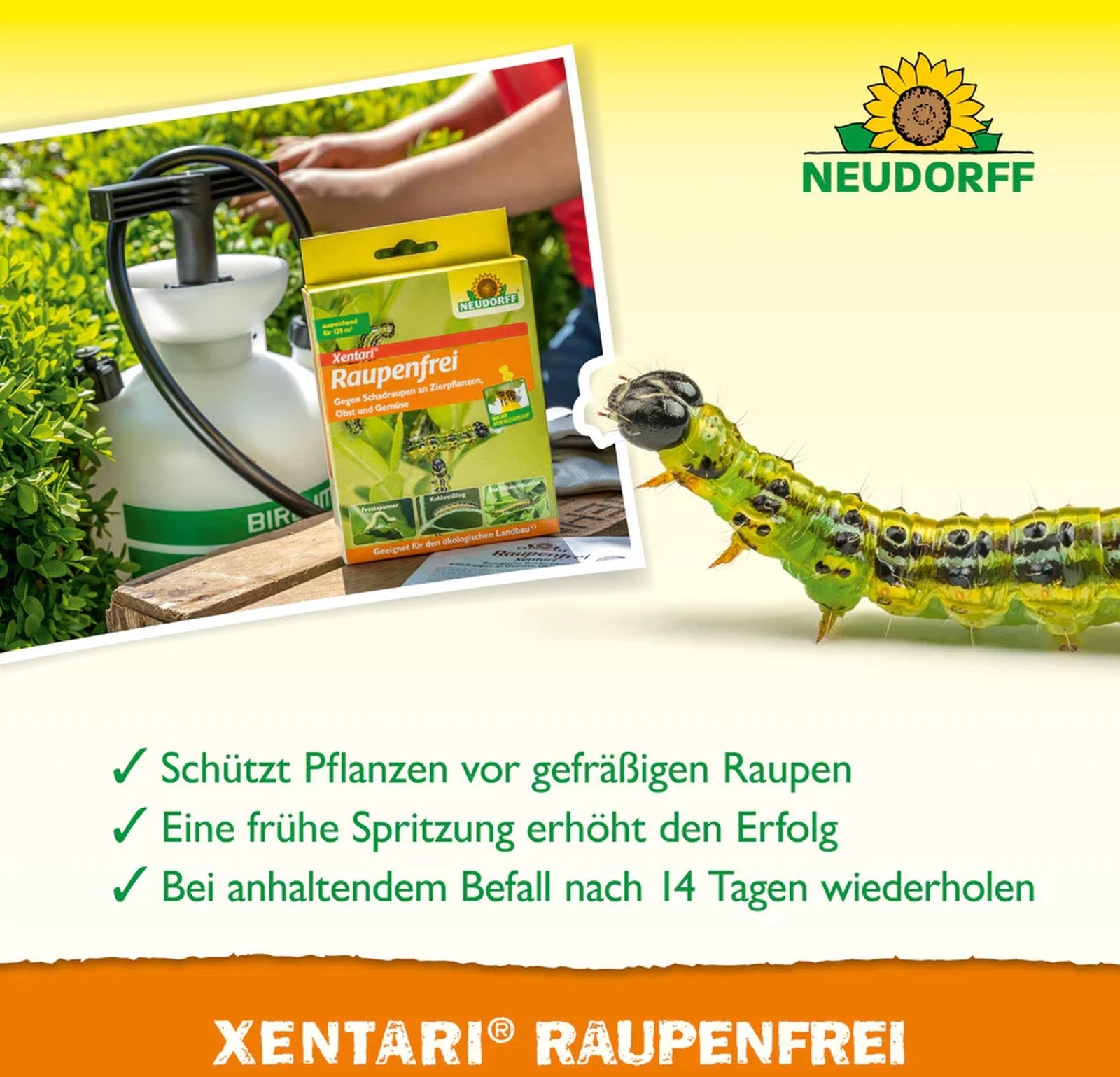 NEUDORFF 25g Xentari RaupenFrei NEUDORFF 25g Xentari RaupenFrei