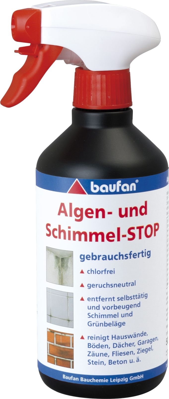 500 ml Algen- u. Schimmelstop baufan