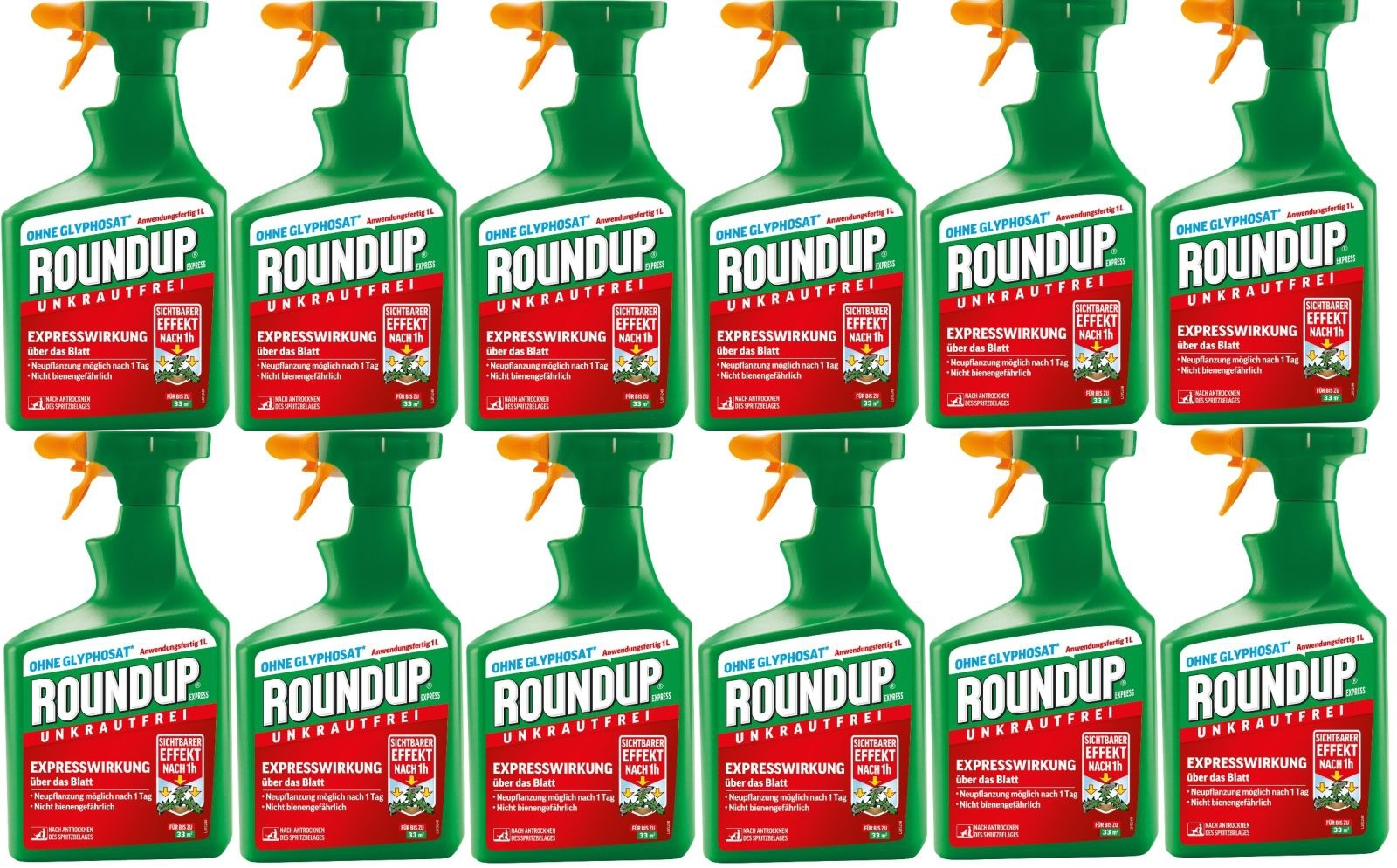 12 X 1L Roundup Express Spray