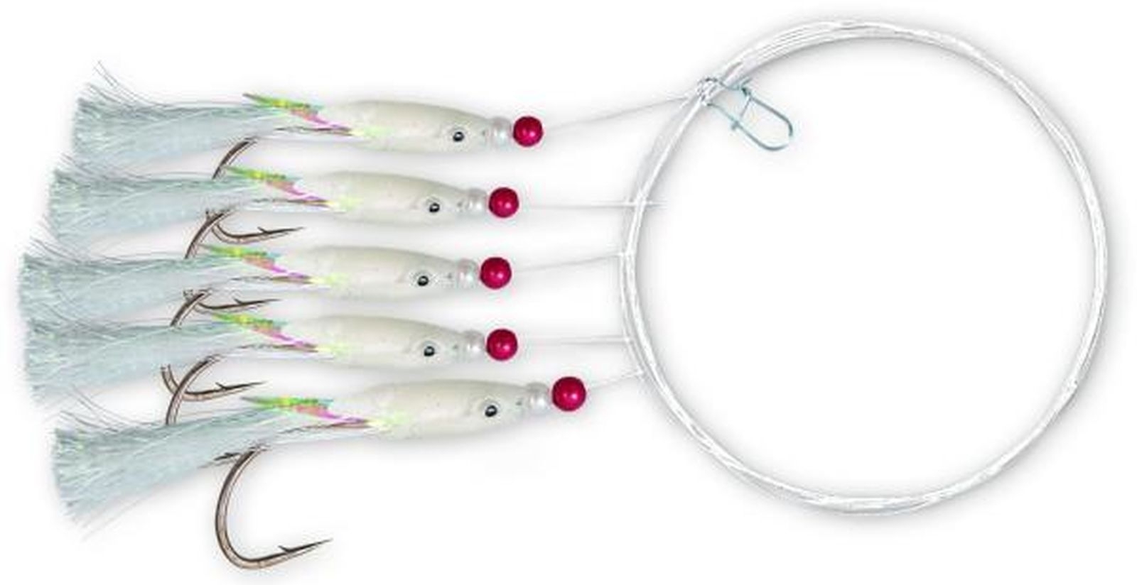 5 Pak Softfish Rig transparent 4112002