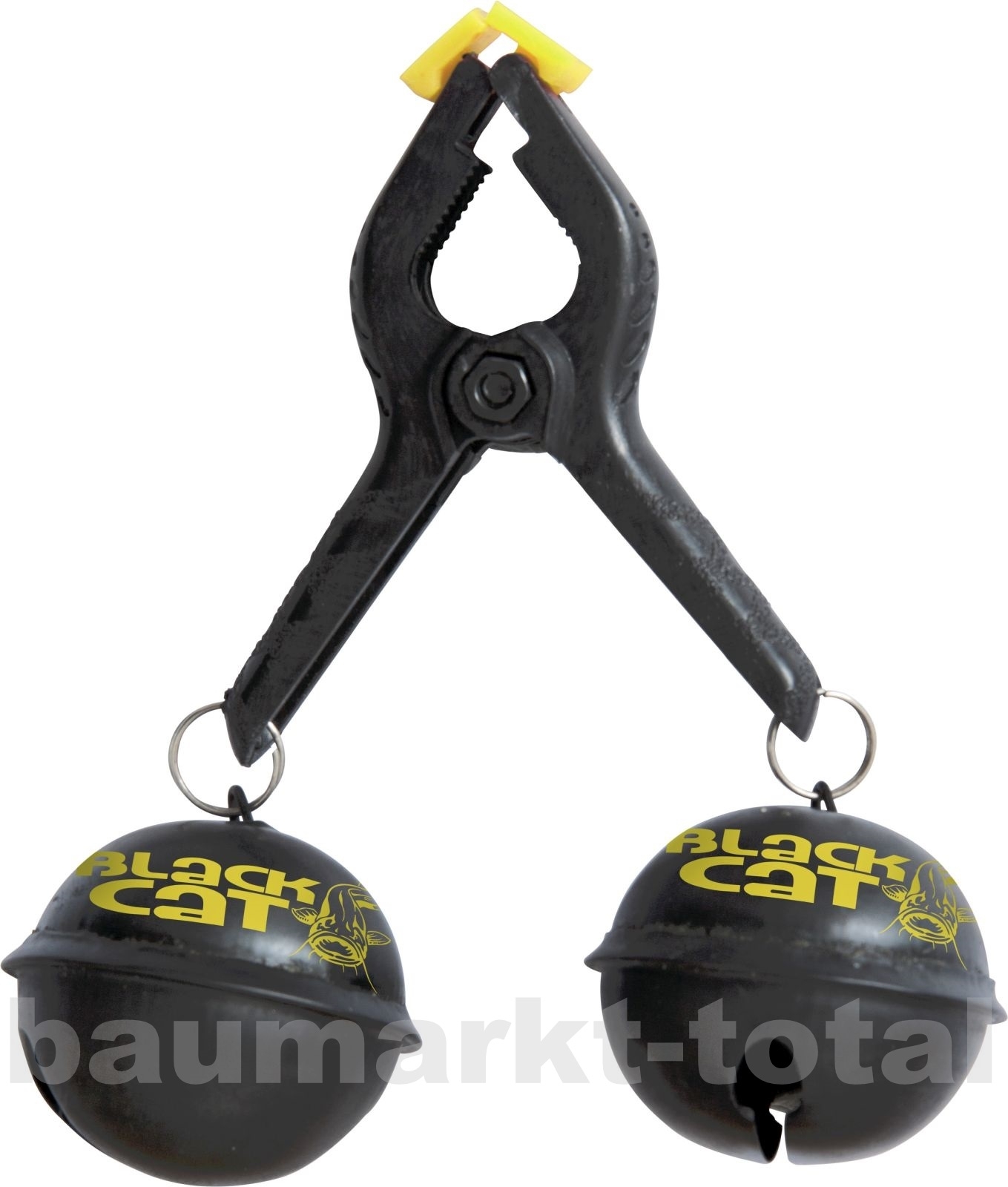 Black Cat Big Bells Glocke schwarz/gelb Black Cat Big Bells Glocke schwarz/gelb