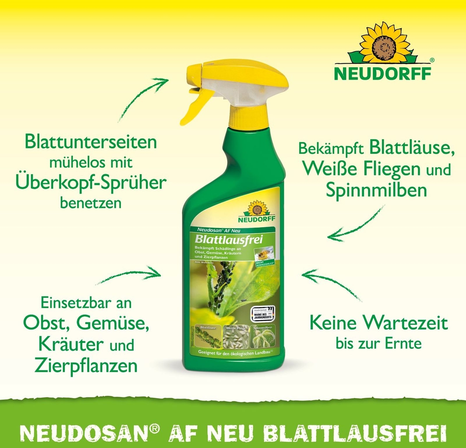 NEUDORFF Neudosan AF Blattlausfrei 500ml NEUDORFF Neudosan AF Blattlausfrei 500ml