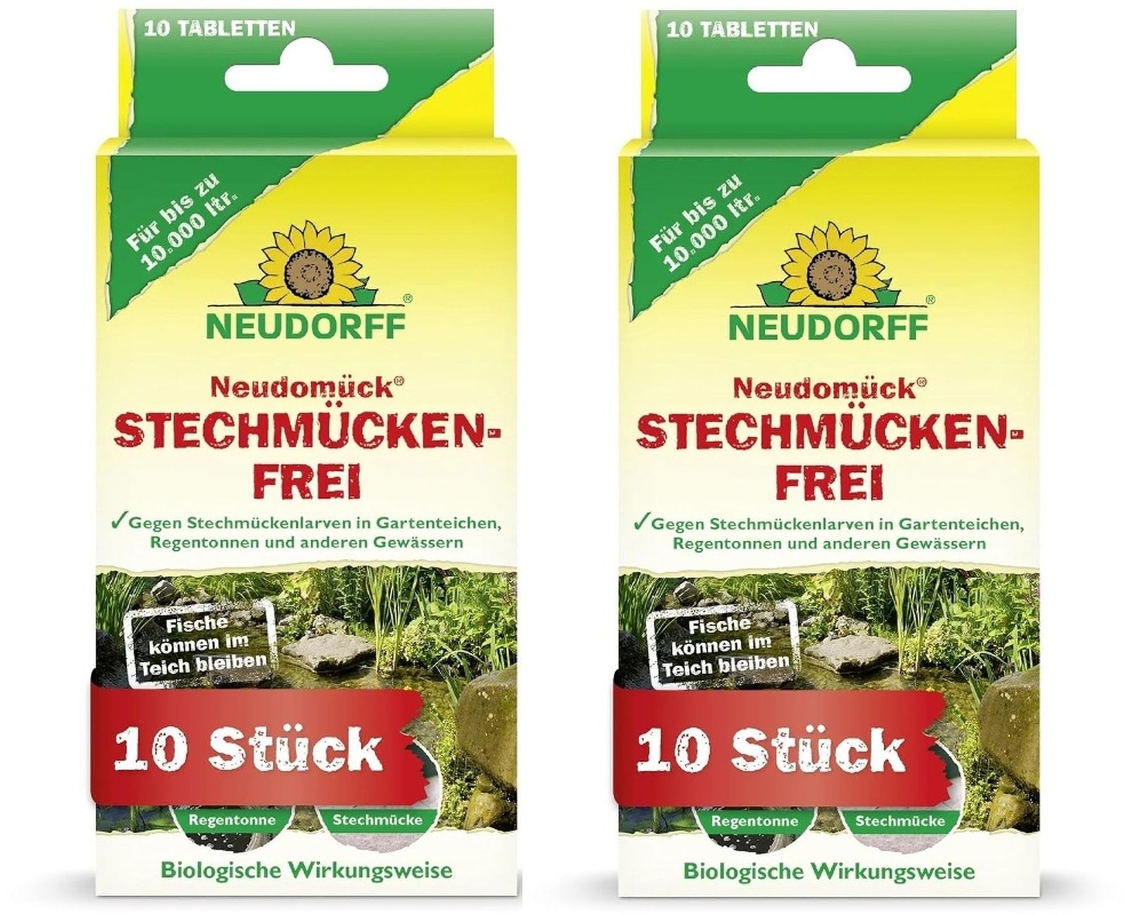 2 X 10er Pack Neudomück Stechmücken-Frei