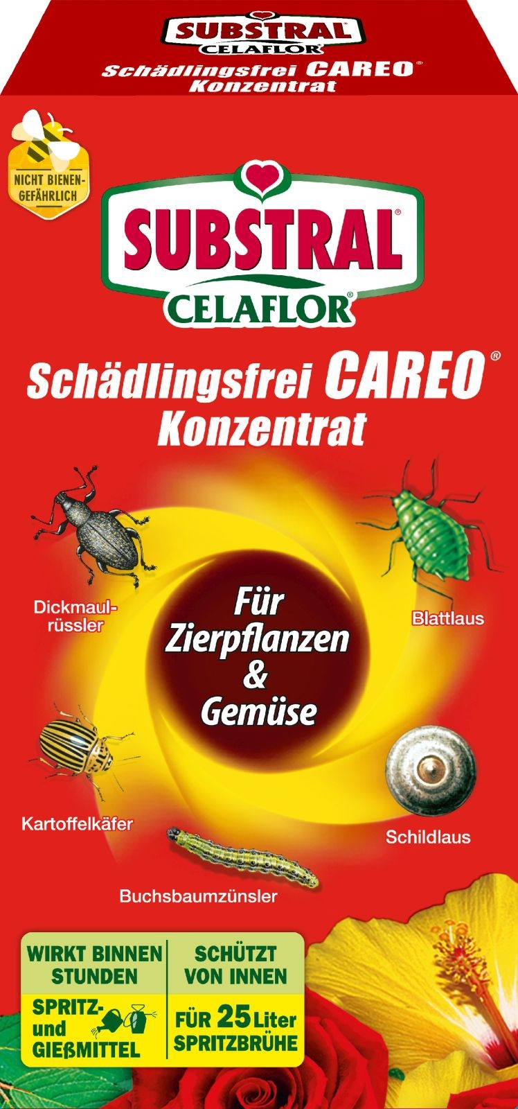 250 ml Schädlingsfrei Careo Konzentrat für Zierpfl 250 ml Schädlingsfrei Careo Konzentrat für Zierpfl